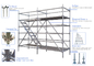 British Standard Easy Build Ringlock Scaffolding Parts For Construction