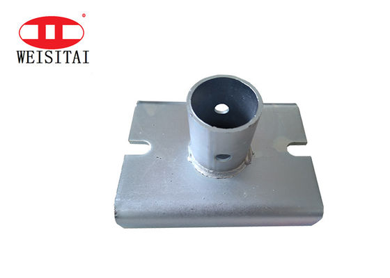 Adjustable Galvanized Steel U Head Plate Scaffold Pole Base Plate