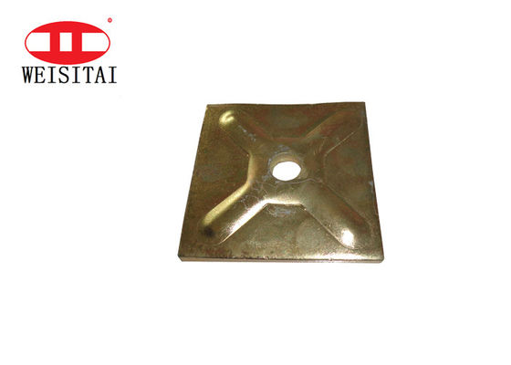 ISO HDG Scaffolding Wall Plate For Fixing Formwork Tie Rod