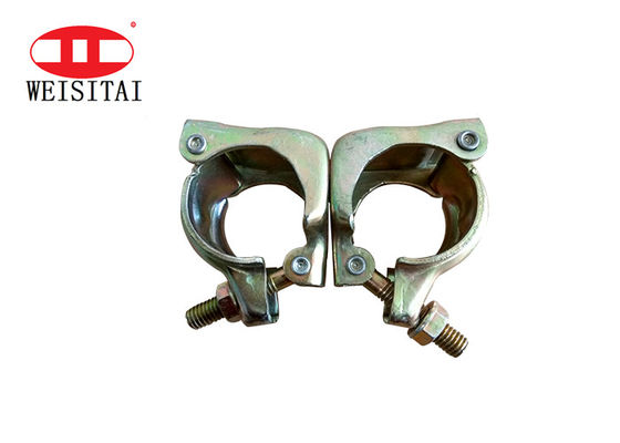 Jis 110 Degree Double Clamp Pressed Swivel Coupler For Scaffolding