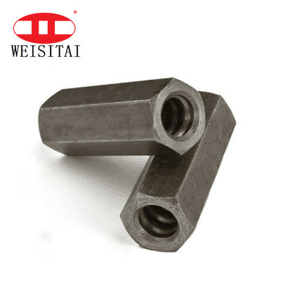 150kn Pull Hex Long Nut 17mm Tie Rod Nut Hdg Surface Treatment