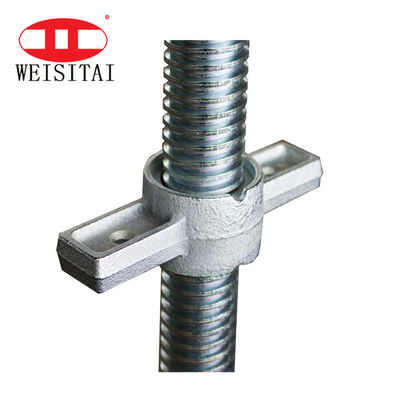 QT450-10 High Strength Casted Iron Jack Nut For Jack Base Steel Scaffolding Parts