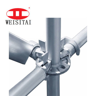 Hot Dip Galvanizing 2.75mm Thickness 48mm Dia Scaffolding Components