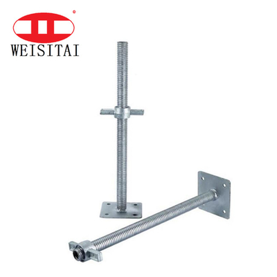 Painted Electric Adjustable Scaffold Screw Base Jack 450mm
