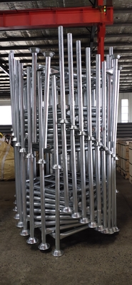 Heavy duty warehouse hot dip zinc cold storage  steel iron stillage post pallet
