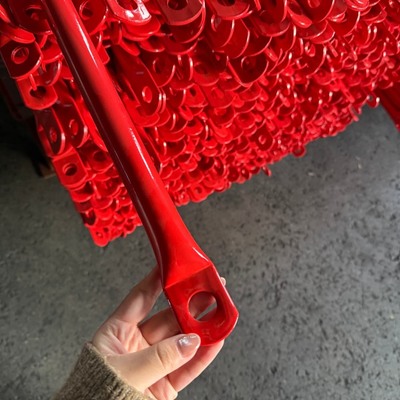 20MM Red Galvanized Steel Frame Scaffolding Cross Braces