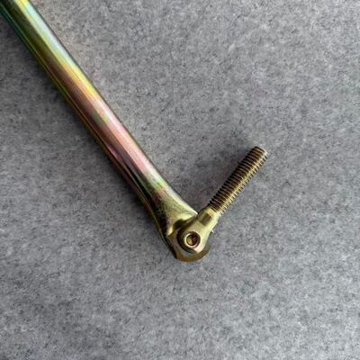 Durable Zinc-Plated Custom Rod Coupler Accessory for Construction Site Applications