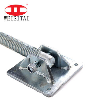 Galvanized Universal JacksThrew Scaffolding Jack Base