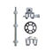 Steel Q235 Quick Stage Construction Ring Lock Scaffolding Parts