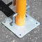 Small Electro Galvanized 30MM Steel Scaffolding Parts Jack Base Plate