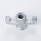 250kn 20mm Casting Iron Formwork Wing Nut Silver Color