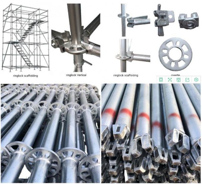 Q345 Steel 160KN Layer Scaffolding System Ring Lock Scaffolding Parts