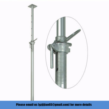 Galvanized Adjustable Steel Metal Scaffolding Parts For Prop System 0